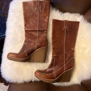 $$SOLD$$$Michael Kors Leather Boots Brazil 10M